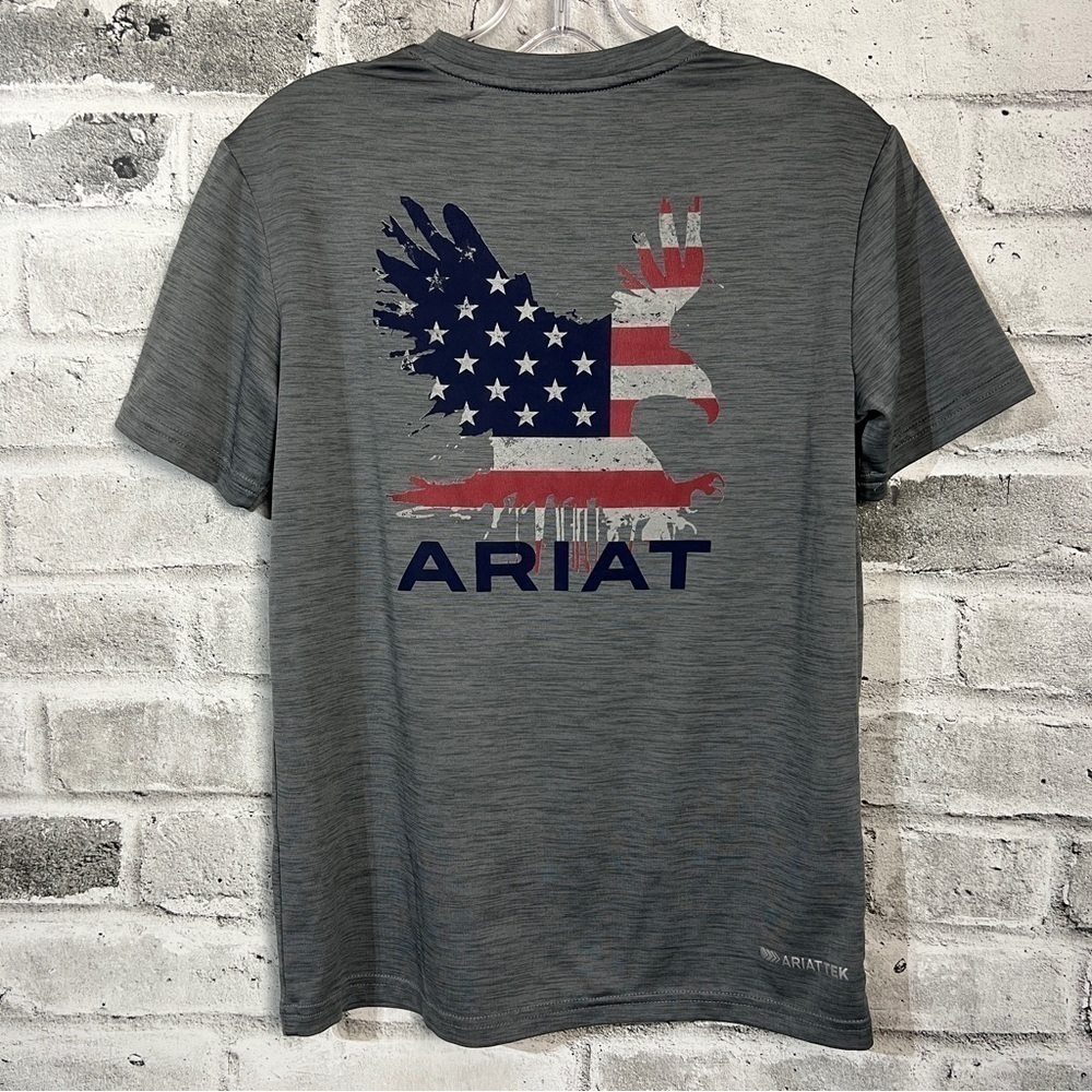 Ariat Ariattek Heat Series Charger Graphic Eagle T-Shirt